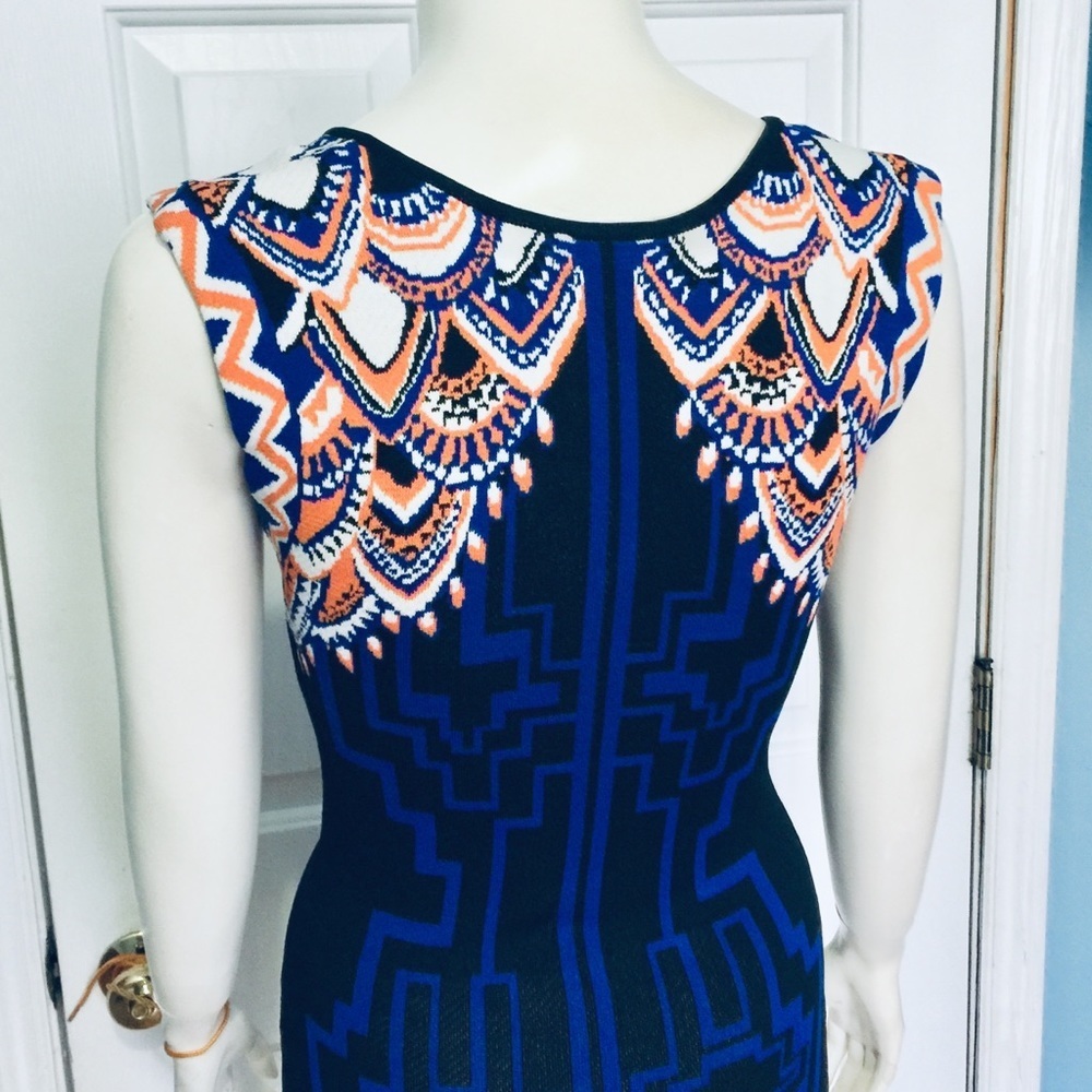 JEALOUS TOMATO | Bodycon Sweater Dress V-Neck S - Picture 7 of 8